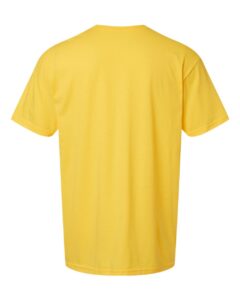 Gildan 64000CVC Unisex Softstyle® CVC T-Shirt – Daisy Mist (back)