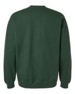 Gildan SF000 Unisex Softstyle® Midweight Crewneck Sweatshirt – Forest Green (back)