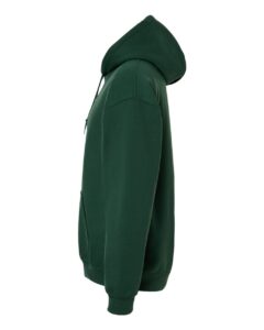 Gildan 18500 Unisex Heavy Blend™ Hooded Sweatshirt – Fan Dark Green (side)