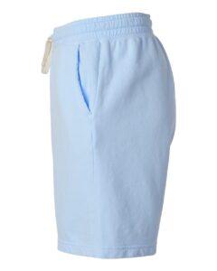 Comfort Colors 1468 Unisex Garment-Dyed Lightweight Sweat Shorts – Hydrangea (side)