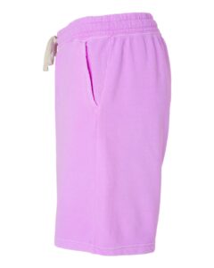 Comfort Colors 1468 Unisex Garment-Dyed Lightweight Sweat Shorts – Neon Violet (side)