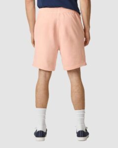Comfort Colors 1468 Unisex Garment-Dyed Lightweight Sweat Shorts – Peachy (on model back)
