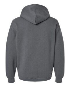 American Apparel RF498 Unisex ReFlex Fleece Hoodie Sweatshirt – Asphalt (back)