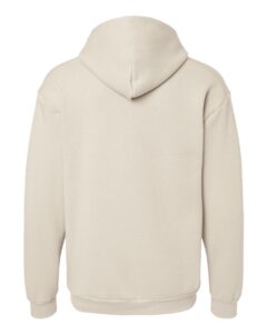 American Apparel RF498 Unisex ReFlex Fleece Hoodie Sweatshirt – Bone (back)