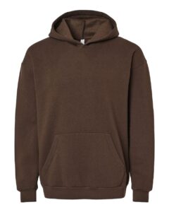 American Apparel RF498 Unisex ReFlex Fleece Hoodie Sweatshirt – Brown