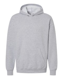 American Apparel RF498 Unisex ReFlex Fleece Hoodie Sweatshirt – Heather Grey