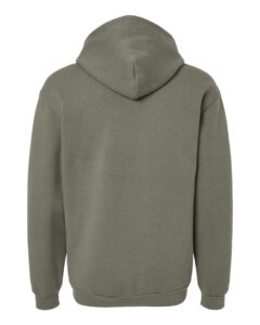 American Apparel RF497 Unisex ReFlex Fleece Full-Zip Hoodie Sweatshirt – Lieutenant (back)
