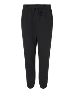 American Apparel RF491 Unisex ReFlex Fleece Sweatpants – Black