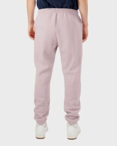 American Apparel RF491 Unisex ReFlex Fleece Sweatpants – Blush (on model back)