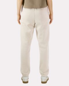 American Apparel RF491 Unisex ReFlex Fleece Sweatpants – Bone (on model back)