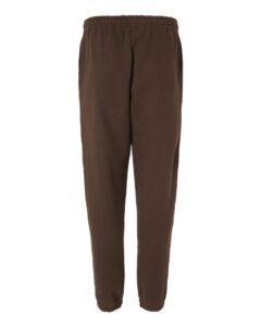 American Apparel RF491 Unisex ReFlex Fleece Sweatpants – Brown (back)