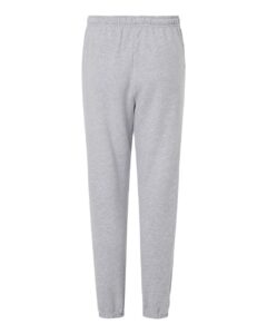 American Apparel RF491 Unisex ReFlex Fleece Sweatpants – Heather Grey (back)