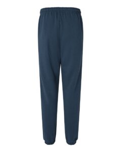 American Apparel RF491 Unisex ReFlex Fleece Sweatpants – Sea Blue (back)