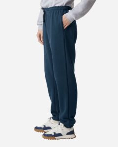 American Apparel RF491 Unisex ReFlex Fleece Sweatpants – Sea Blue (on model side)