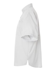 Paragon 700 Men’s Hatteras Performance Short Sleeve Fishing Shirt – Aluminum (side)