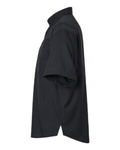 Paragon 700 Men’s Hatteras Performance Short Sleeve Fishing Shirt – Black (side)