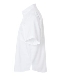 Paragon 700 Men’s Hatteras Performance Short Sleeve Fishing Shirt – White (side)