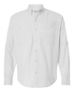 Paragon 702 Men’s Kitty Hawk Performance Fishing Shirt – Aluminum