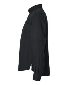 Paragon 702 Men’s Kitty Hawk Performance Fishing Shirt – Black (side)