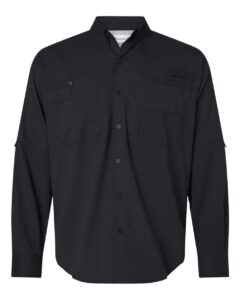 Paragon 702 Men’s Kitty Hawk Performance Fishing Shirt – Black