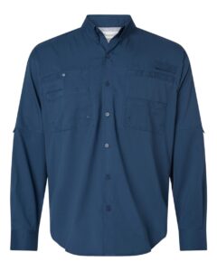 Paragon 702 Men’s Kitty Hawk Performance Fishing Shirt – Navy