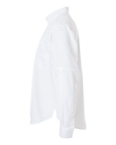 Paragon 702 Men’s Kitty Hawk Performance Fishing Shirt – White (side)