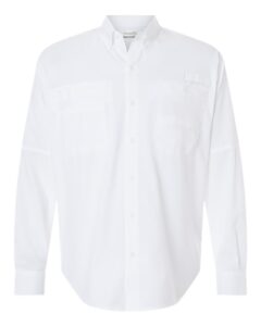Paragon 702 Men’s Kitty Hawk Performance Fishing Shirt – White