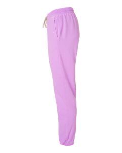 Comfort Colors 1469 Unisex Garment-Dyed Lightweight Sweatpants – Neon Violet (side)