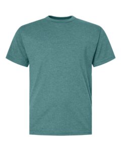 Hanes 498Y Youth Perfect-T T-Shirt – Cactus Heather
