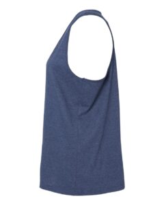 Gildan 64220LCVC Women’s Softstyle® CVC Racerback Tank Top – Navy Mist (side)