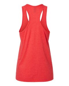 Gildan 64220LCVC Women’s Softstyle® CVC Racerback Tank Top – Red Mist (back)