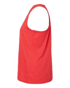 Gildan 64220LCVC Women’s Softstyle® CVC Racerback Tank Top – Red Mist (side)