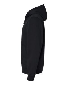 DRI DUCK 7348 Men’s Mission Full-Zip Hooded Jacket – Black (side)