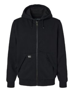 DRI DUCK 7348 Men’s Mission Full-Zip Hooded Jacket – Black