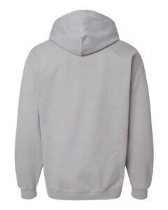 Gildan SF500 Unisex Softstyle® Midweight Hooded Sweatshirt – Cement (back)