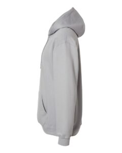 Gildan SF500 Unisex Softstyle® Midweight Hooded Sweatshirt – Cement (side)