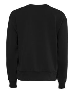 Next Level 9084 Women’s Laguna Sueded Crewneck Sweatshirt – Black (back)