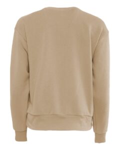 Next Level 9084 Women’s Laguna Sueded Crewneck Sweatshirt – Tan (back)