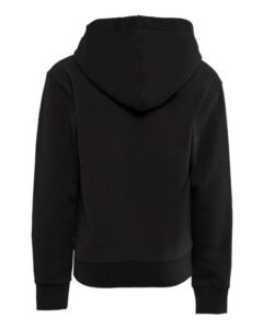 Next Level 9113 Youth Santa Barbara Fleece Hoodie Sweatshirt – Black (back)