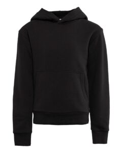 Next Level 9113 Youth Santa Barbara Fleece Hoodie Sweatshirt – Black