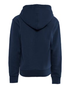 Next Level 9113 Youth Santa Barbara Fleece Hoodie Sweatshirt – Midnight Navy (back)
