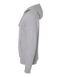 J. America 8720 Unisex BTB Fleece Hooded Sweatshirt – Oxford (side)