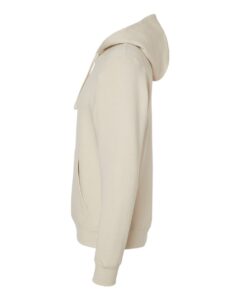 J. America 8720 Unisex BTB Fleece Hooded Sweatshirt – Oyster (side)