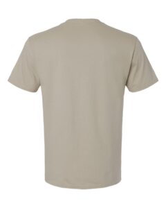 JERZEES 570MR Premium Cotton T-Shirt – Clay (back)