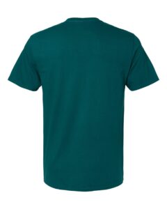 JERZEES 570MR Premium Cotton T-Shirt – Deep Emerald (back)