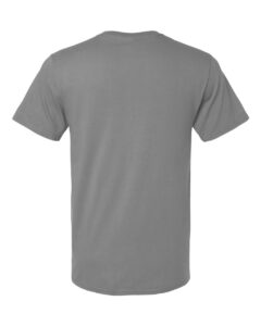 JERZEES 570MR Premium Cotton T-Shirt – Rock (back)