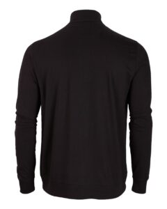 Boxercraft BM5205 Men’s Alumni Quarter-Zip Pullover – Black (back)