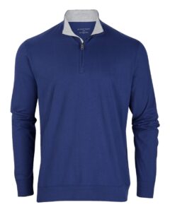 Boxercraft BM5205 Men’s Alumni Quarter-Zip Pullover – Navy