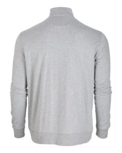 Boxercraft BM5205 Men’s Alumni Quarter-Zip Pullover – Oxford Heather (back)