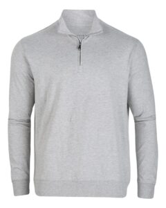Boxercraft BM5205 Men’s Alumni Quarter-Zip Pullover – Oxford Heather